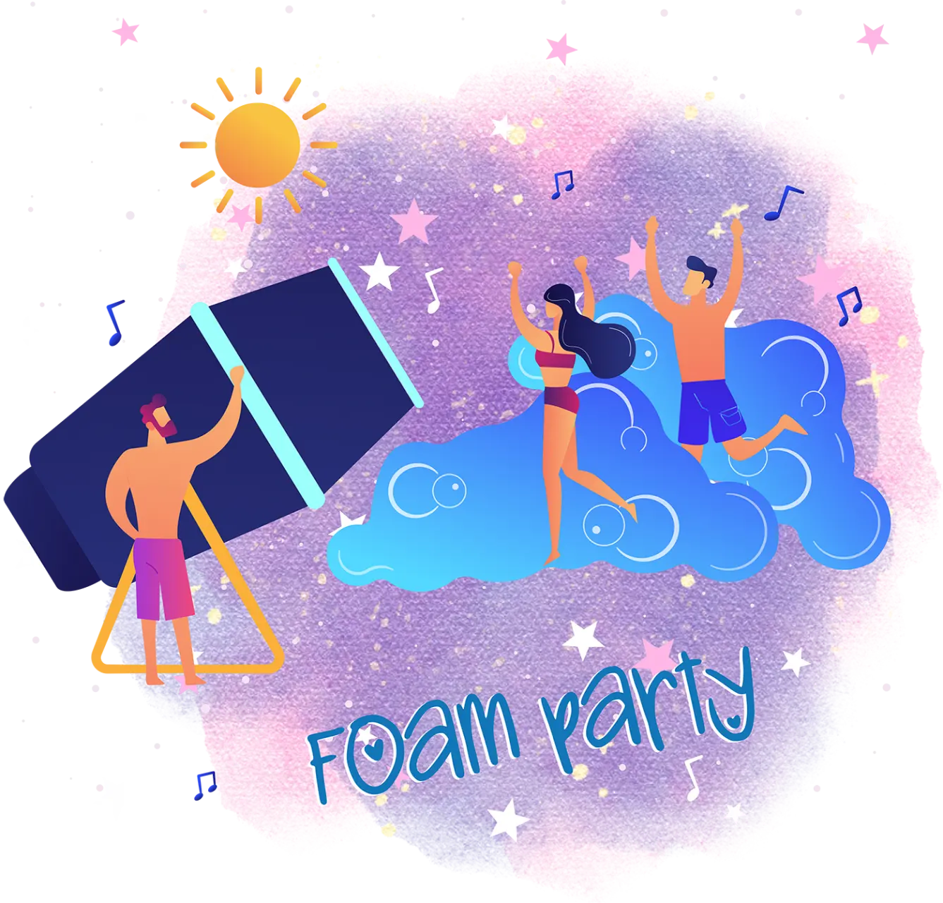 Foam party Foam party