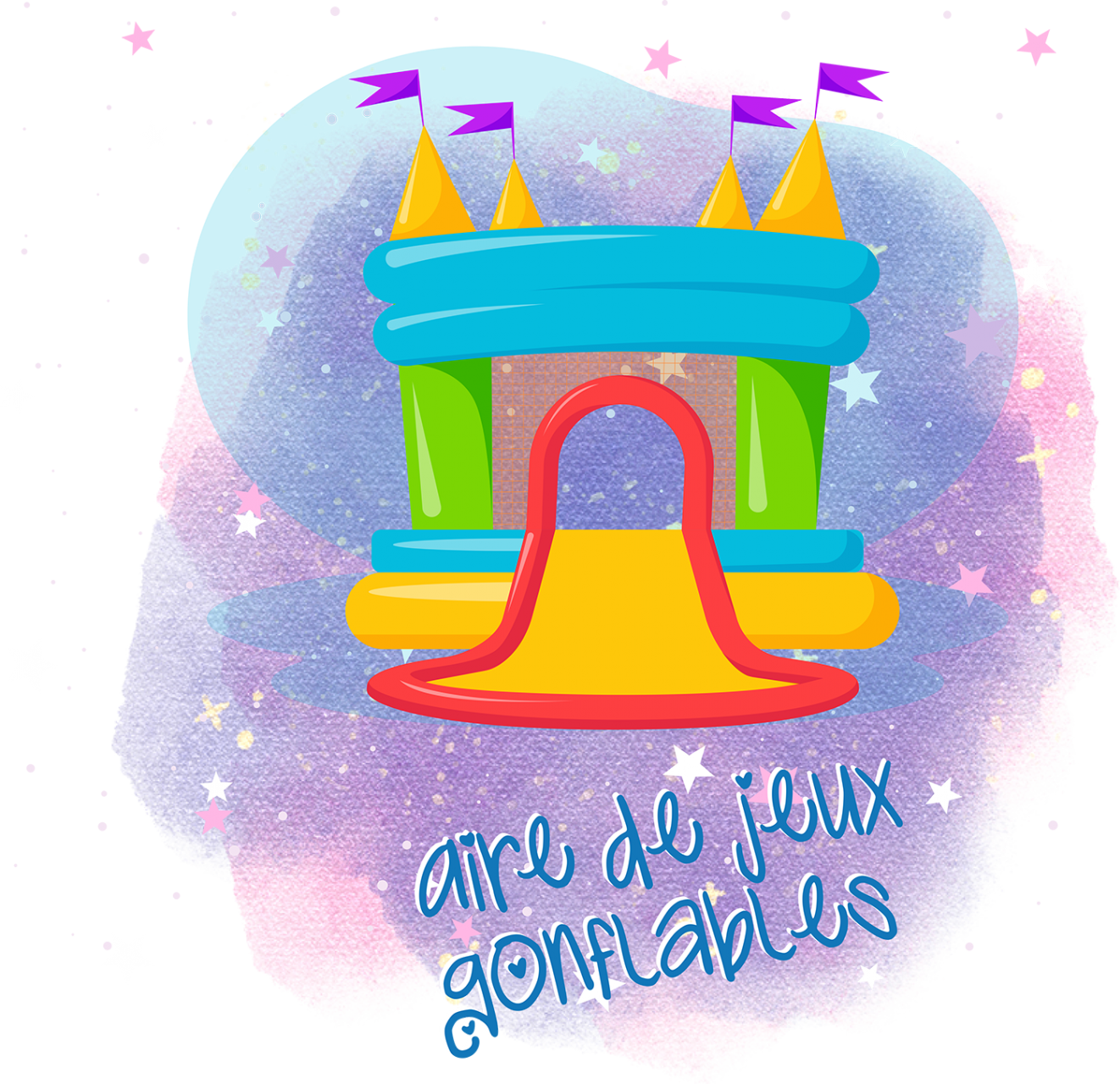 Aire de jeux gonflables