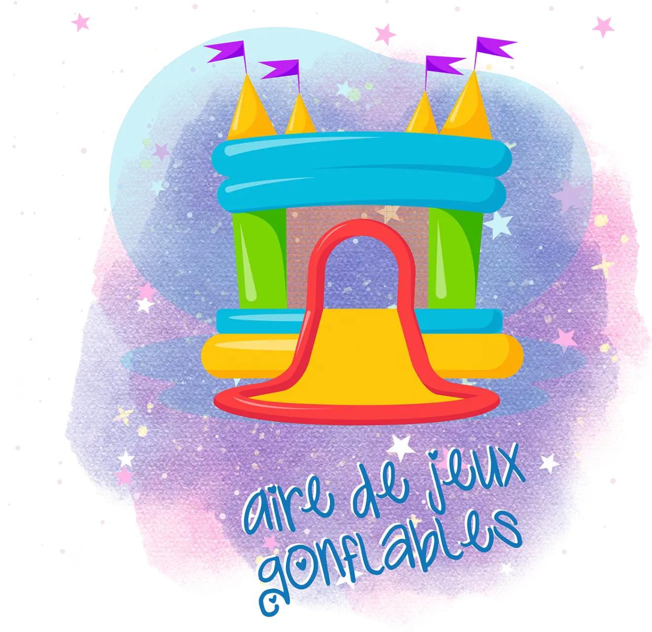 Aire de jeux gonflables