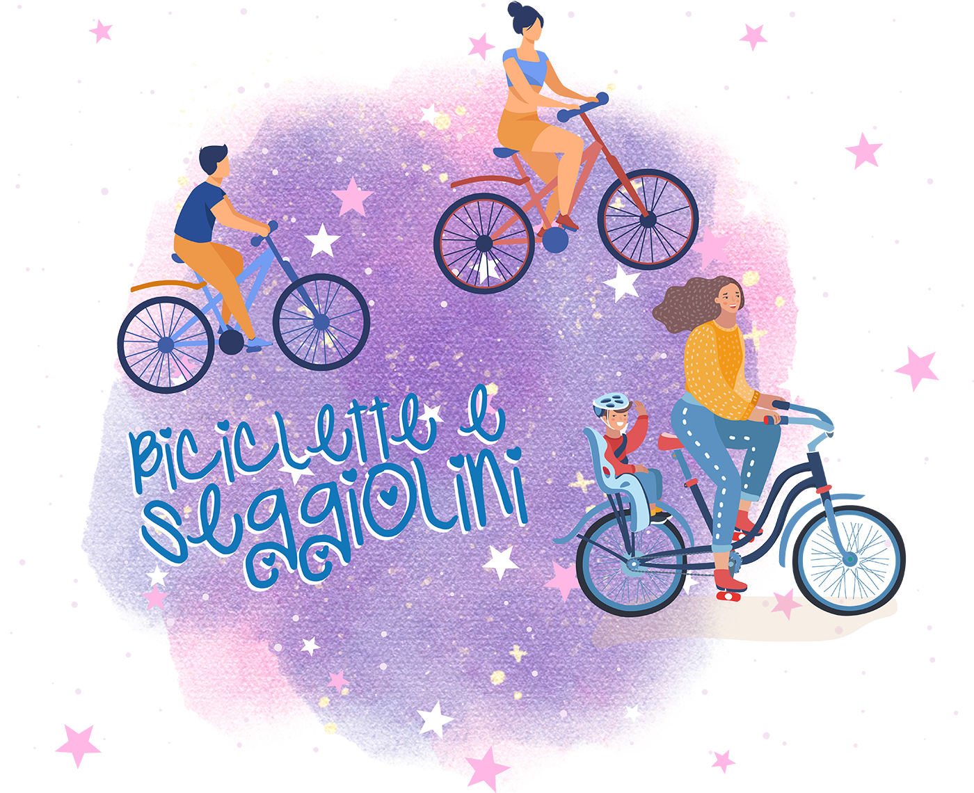 Biciclette con seggiolini