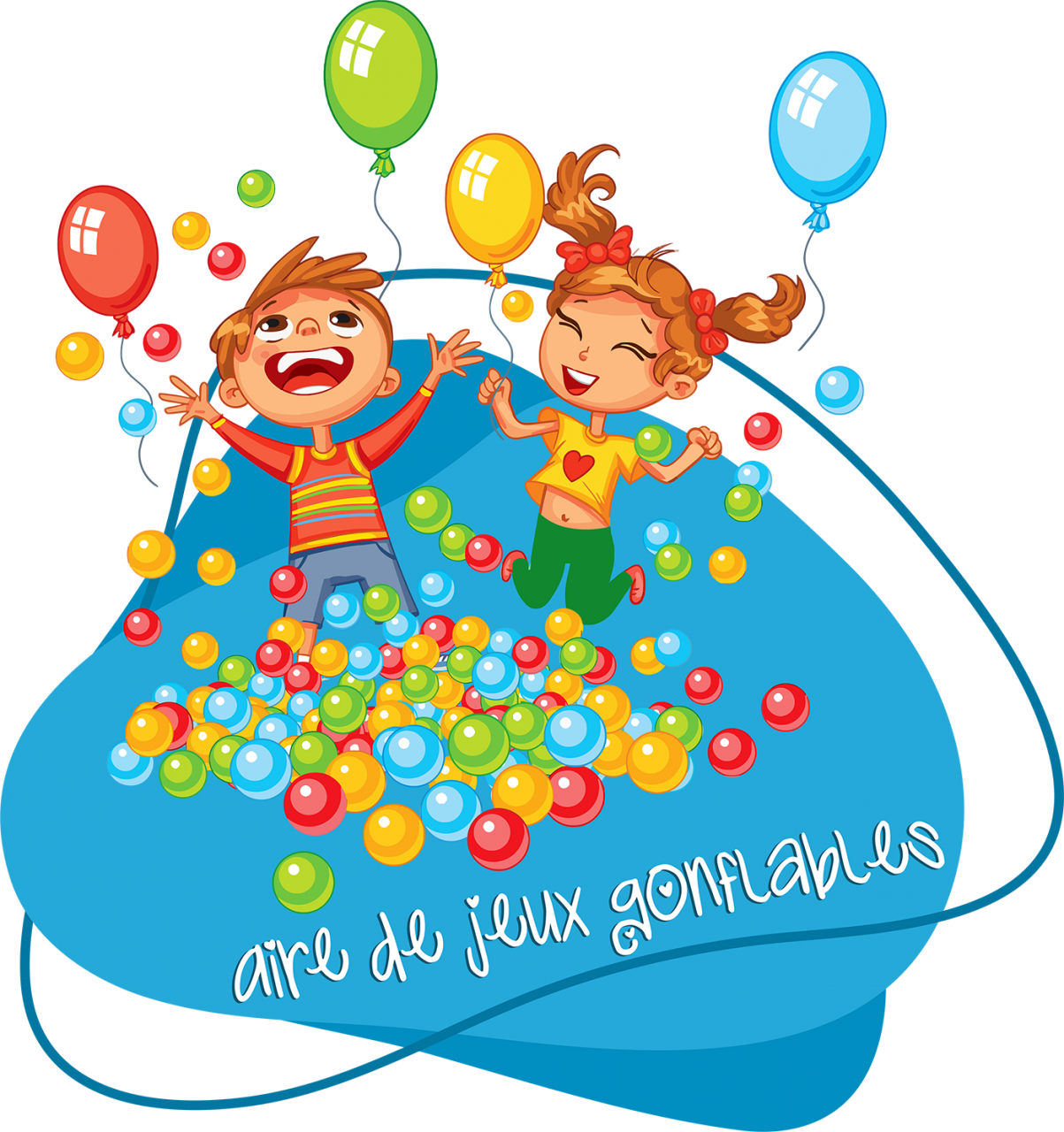 Aire de jeux gonflables