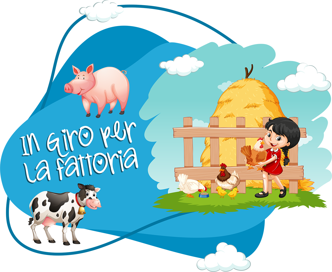 In giro per la fattoria In giro per la fattoria