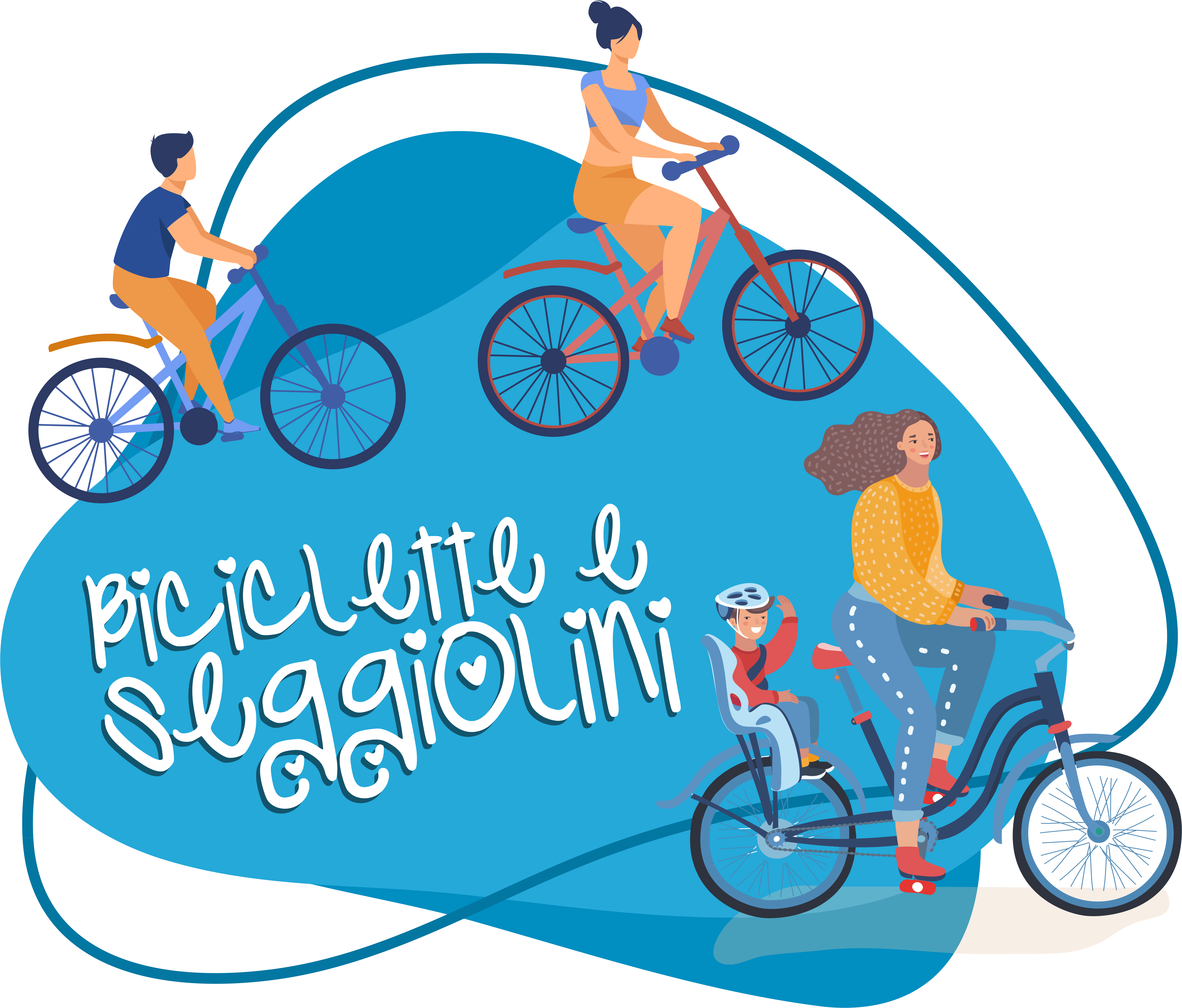 Biciclette con seggiolini