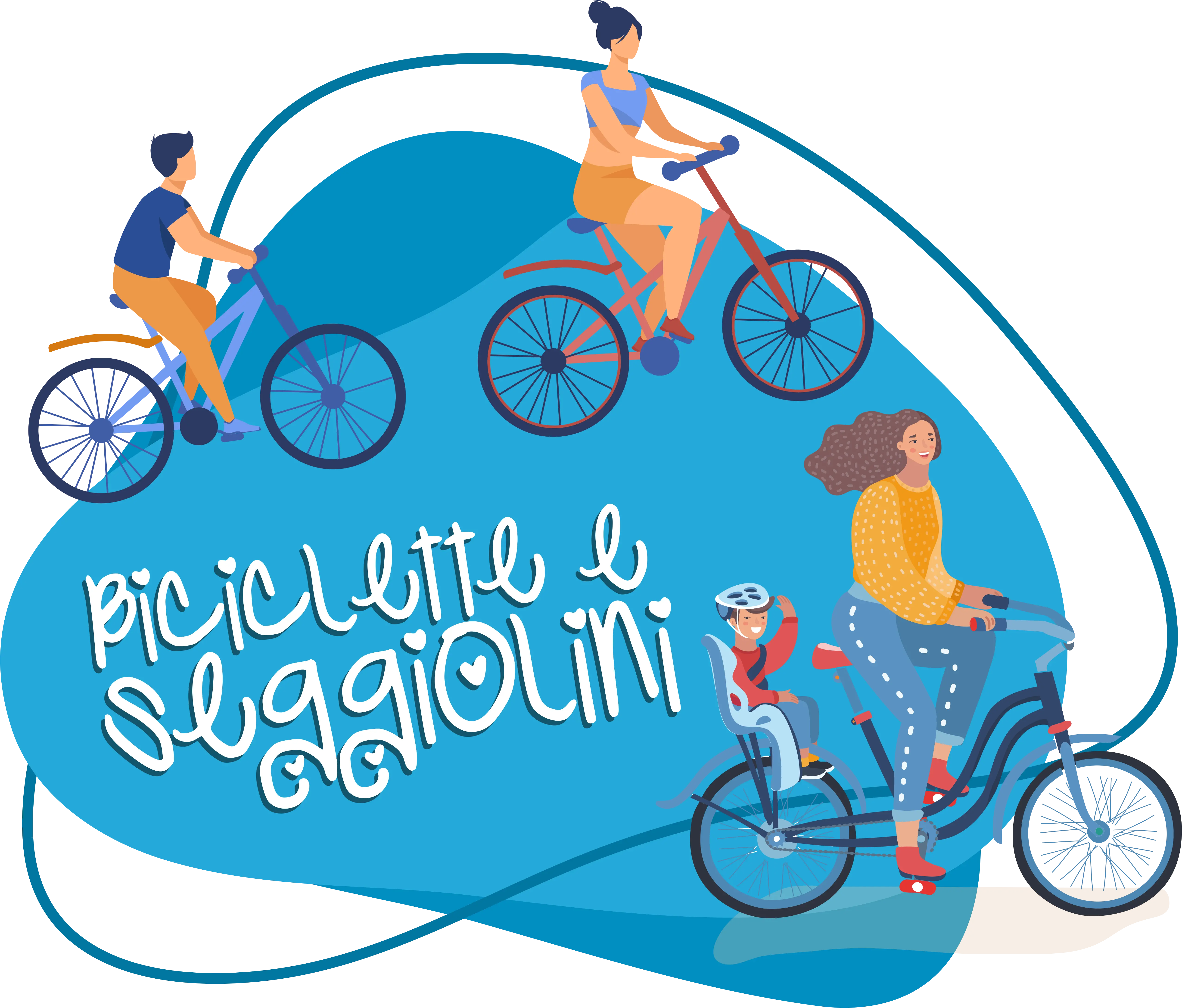 Biciclette con seggiolini