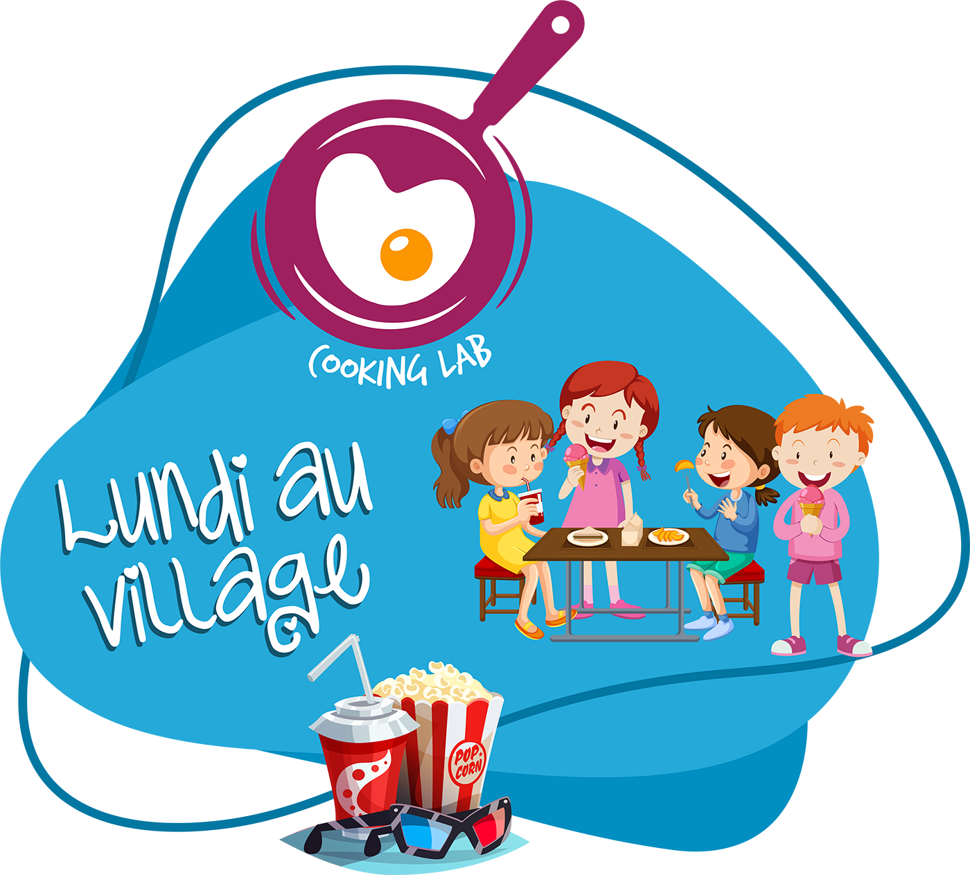 Lundi au village
